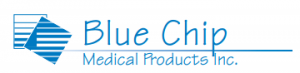 Dorian Drake International Web サイトのマットレスにある Blue Chip Medical Products のロゴ