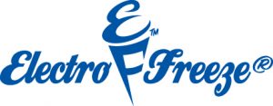 Dorian Drake International Web サイト上の Electro Freeze ソフトクリーム機器のロゴ