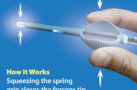 BioniX Medical Technologies - Fórceps iluminado para remoção de corpo estranho