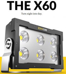(EL X60) Raycore Lights - Fabricante de luces de trabajo especiales