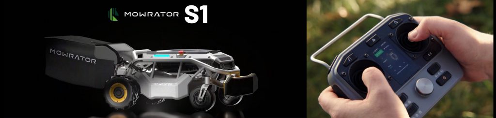 Mowrator S1: Cortacésped con control remoto